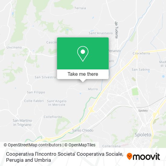 Cooperativa l'Incontro Societa' Cooperativa Sociale map