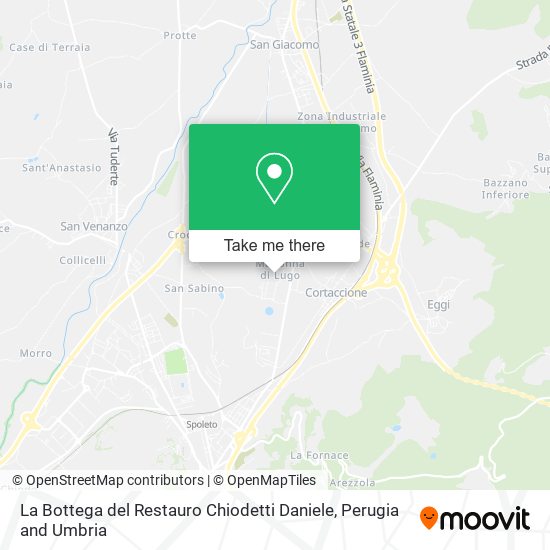 La Bottega del Restauro Chiodetti Daniele map