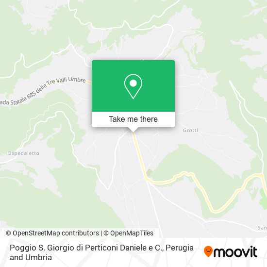 Poggio S. Giorgio di Perticoni Daniele e C. map