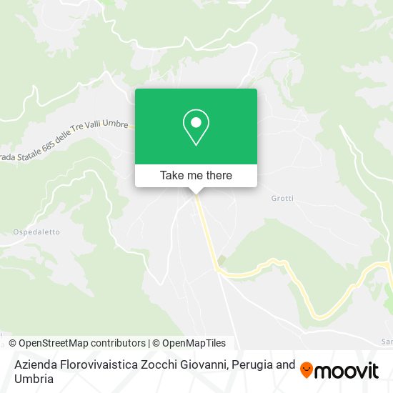 Azienda Florovivaistica Zocchi Giovanni map