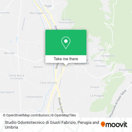 Studio Odontotecnico di Giusti Fabrizio map