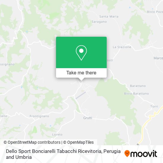 Dello Sport Bonciarelli Tabacchi Ricevitoria map