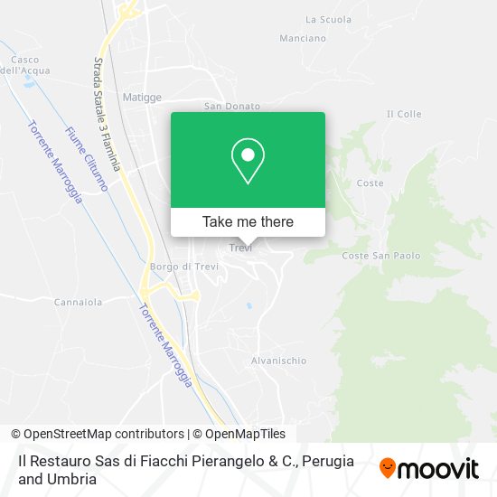 Il Restauro Sas di Fiacchi Pierangelo & C. map