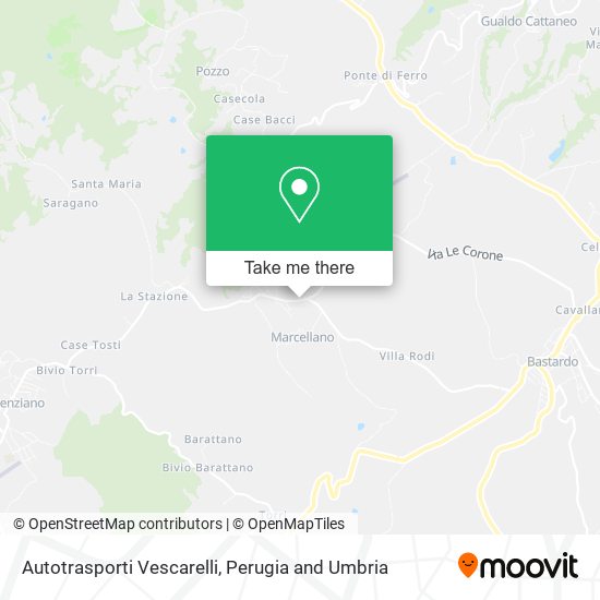 Autotrasporti Vescarelli map