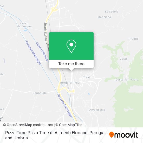 Pizza Time Pizza Time di Alimenti Floriano map