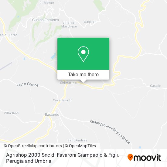 Agrishop 2000 Snc di Favaroni Giampaolo & Figli map