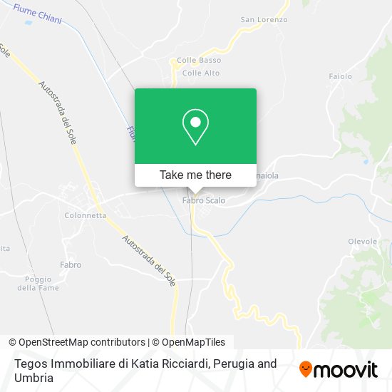 Tegos Immobiliare di Katia Ricciardi map
