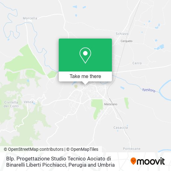 Blp. Progettazione Studio Tecnico Aociato di Binarelli Liberti Picchiacci map