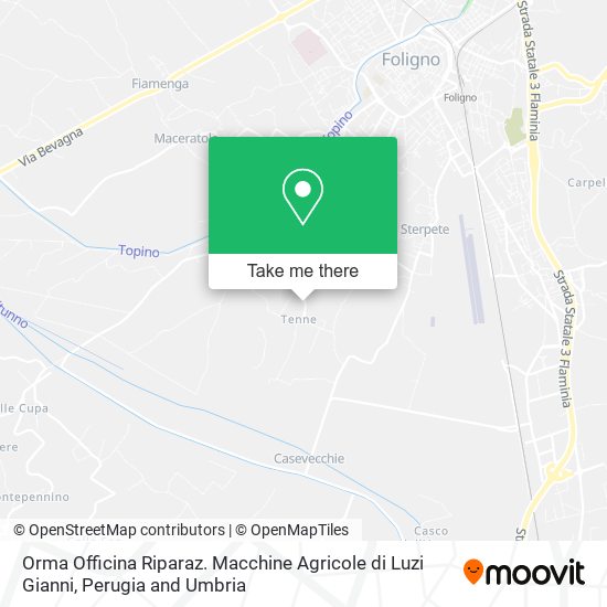 Orma Officina Riparaz. Macchine Agricole di Luzi Gianni map