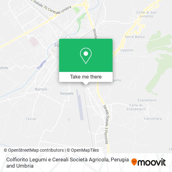 Colfiorito Legumi e Cereali Società Agricola map
