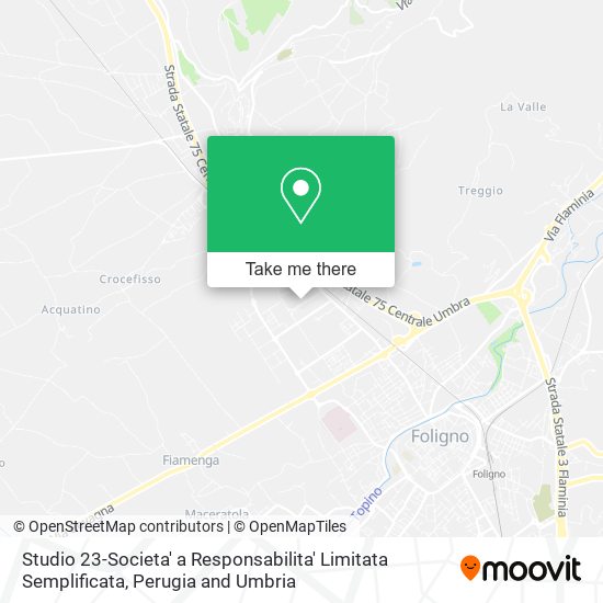 Studio 23-Societa' a Responsabilita' Limitata Semplificata map