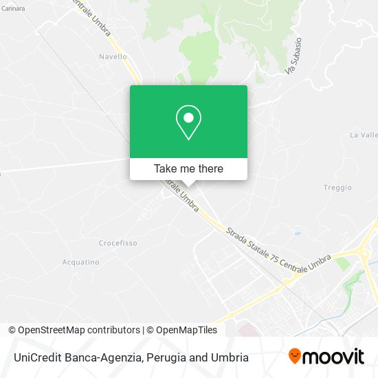 UniCredit Banca-Agenzia map