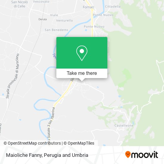 Maioliche Fanny map