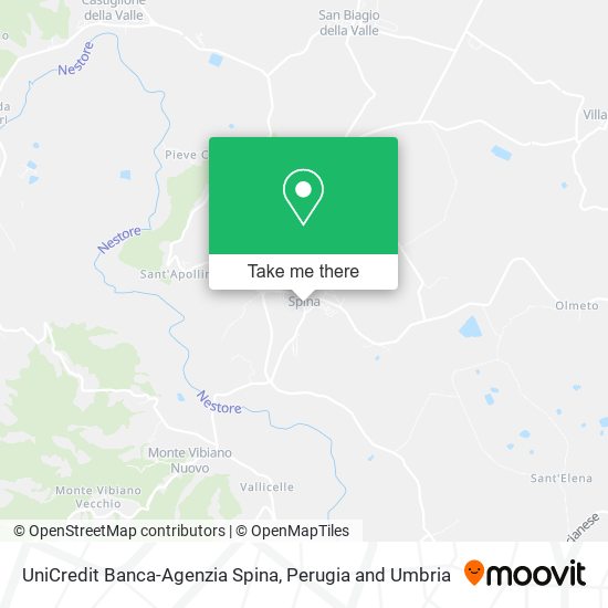 UniCredit Banca-Agenzia Spina map