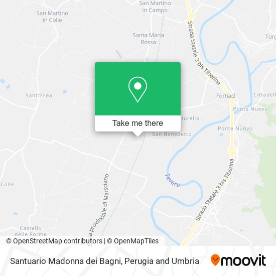 Santuario Madonna dei Bagni map