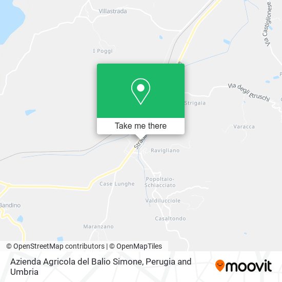 Azienda Agricola del Balio Simone map