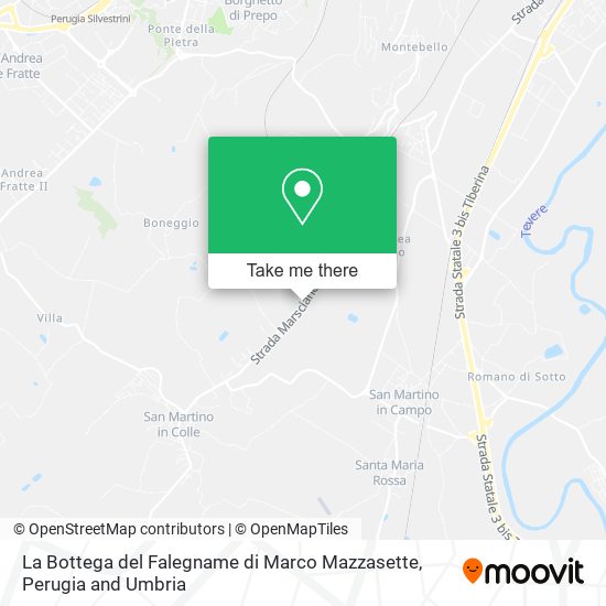 La Bottega del Falegname di Marco Mazzasette map