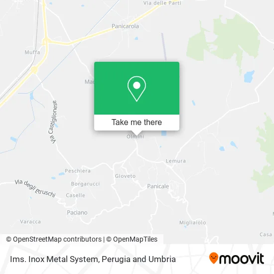Ims. Inox Metal System map