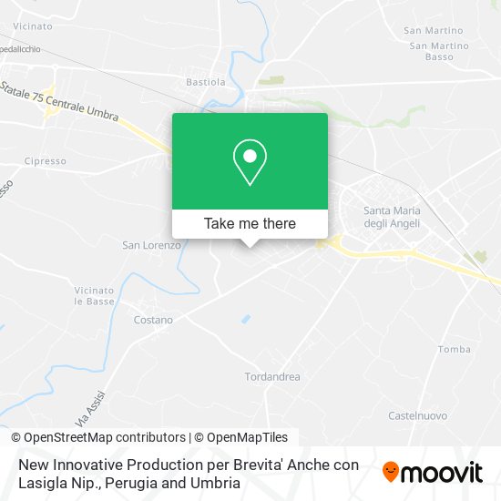 New Innovative Production per Brevita' Anche con Lasigla Nip. map