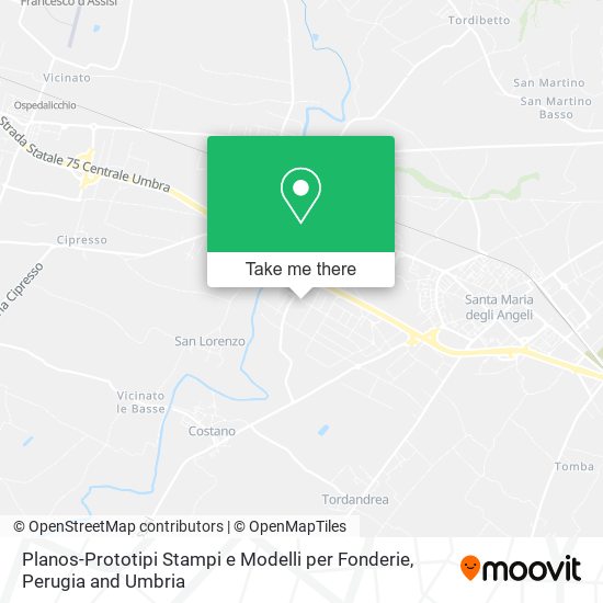 Planos-Prototipi Stampi e Modelli per Fonderie map