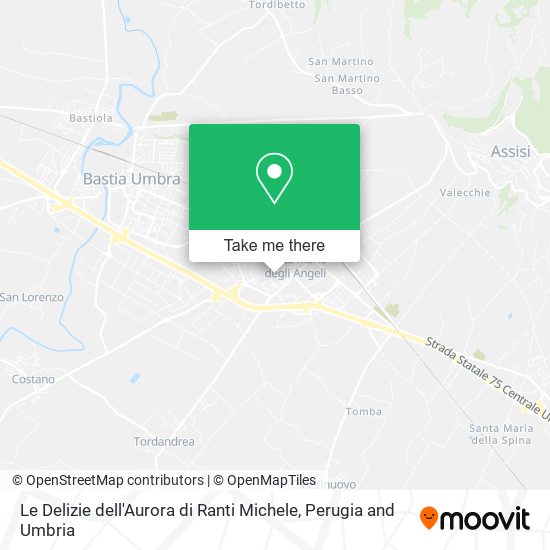 Le Delizie dell'Aurora di Ranti Michele map