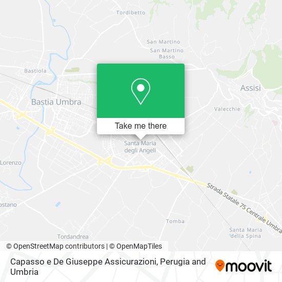 Capasso e De Giuseppe Assicurazioni map