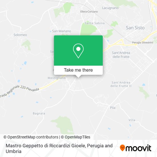 Mastro Geppetto di Riccardizi Gioele map