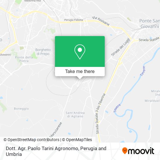 Dott. Agr. Paolo Tarini Agronomo map