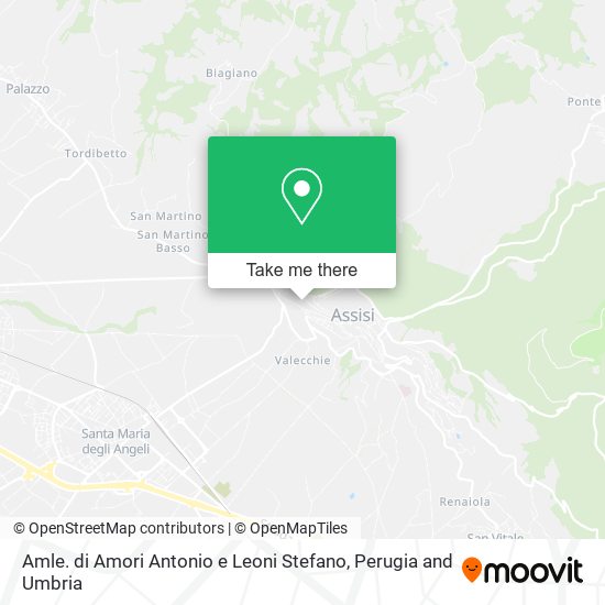 Amle. di Amori Antonio e Leoni Stefano map