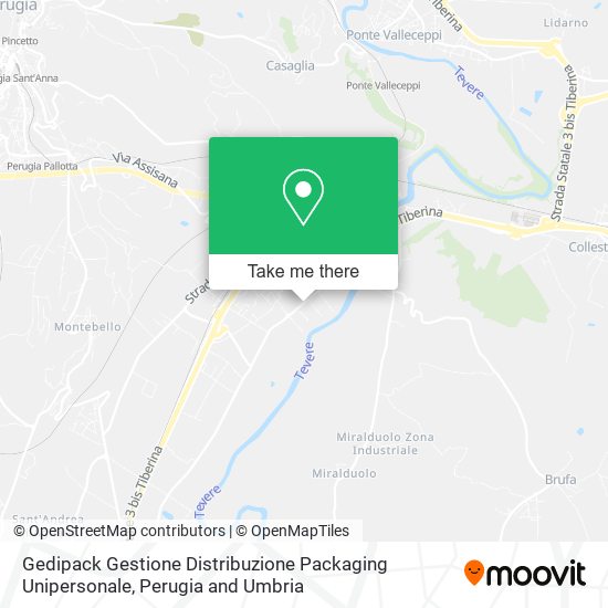 Gedipack Gestione Distribuzione Packaging Unipersonale map