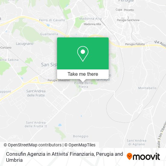 Consufin Agenzia in Attivita' Finanziaria map