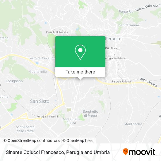 Sinante Colucci Francesco map