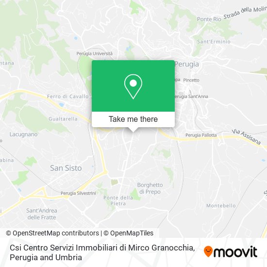 Csi Centro Servizi Immobiliari di Mirco Granocchia map
