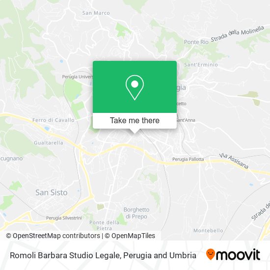 Romoli Barbara Studio Legale map