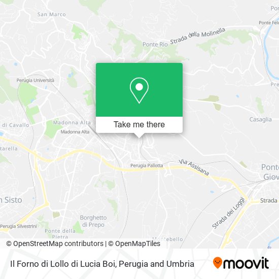 Il Forno di Lollo di Lucia Boi map