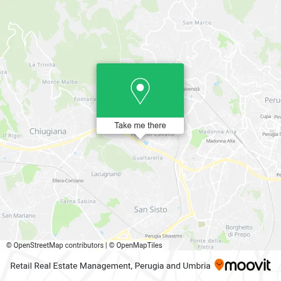 Retail Real Estate Management map