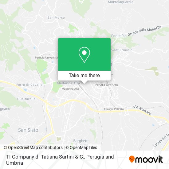 TI Company di Tatiana Sartini & C. map