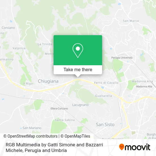 RGB Multimedia by Gatti Simone and Bazzarri Michele map