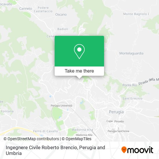 Ingegnere Civile Roberto Brencio map