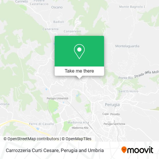 Carrozzeria Curti Cesare map