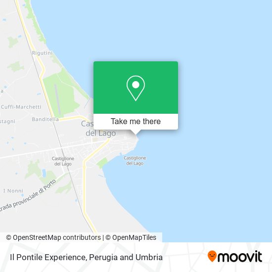 Il Pontile Experience map