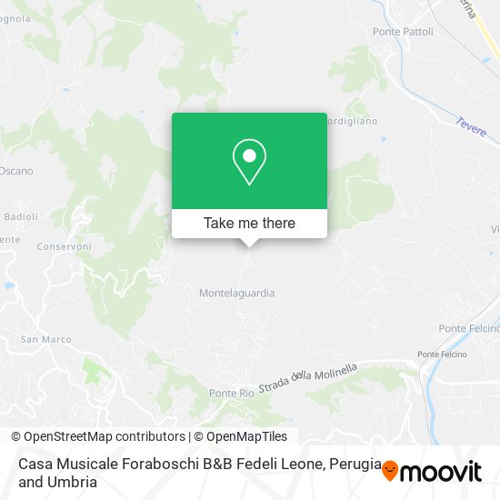 Casa Musicale Foraboschi B&B Fedeli Leone map