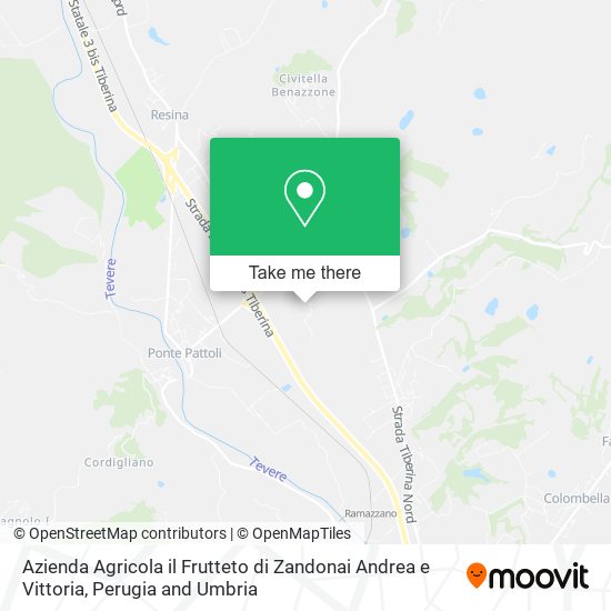 Azienda Agricola il Frutteto di Zandonai Andrea e Vittoria map