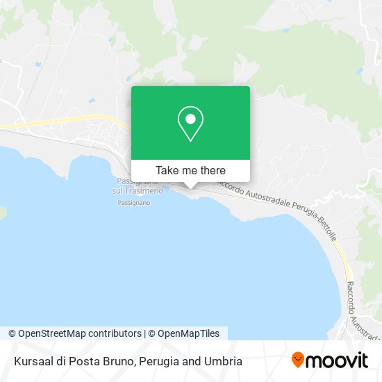 Kursaal di Posta Bruno map