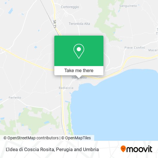 L'Idea di Coscia Rosita map