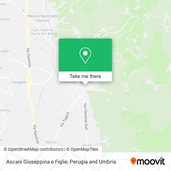 Ascani Giuseppina e Figlie map