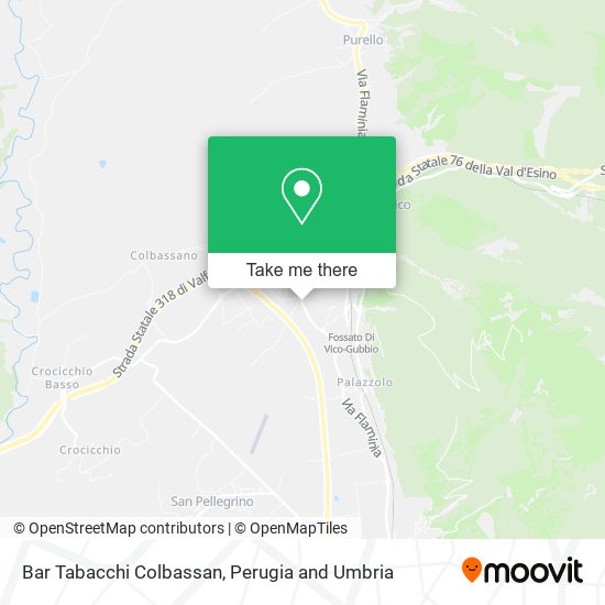 Bar Tabacchi Colbassan map