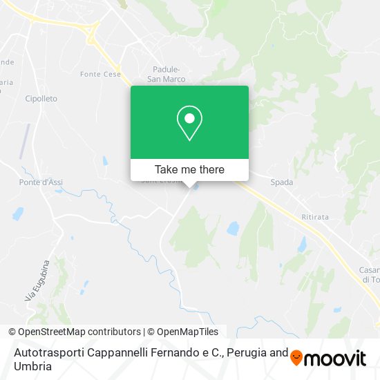 Autotrasporti Cappannelli Fernando e C. map