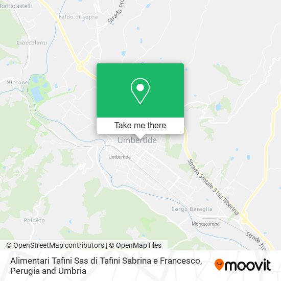 Alimentari Tafini Sas di Tafini Sabrina e Francesco map