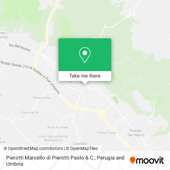 Pierotti Marcello di Pierotti Paolo & C. map